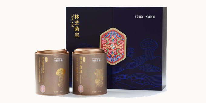 林芝菌寶——有機(jī)松茸、金耳禮盒